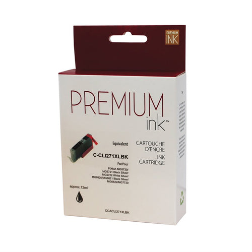Canon CLI-271XL Black Compatible Premium Ink - High Yield