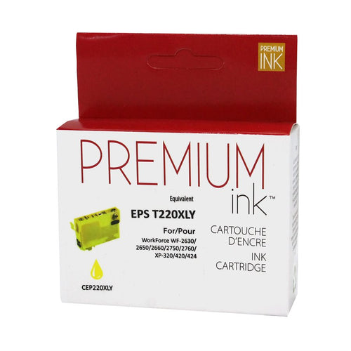Epson 220 ( T220XL ) - Compatile Yellow Premium Ink