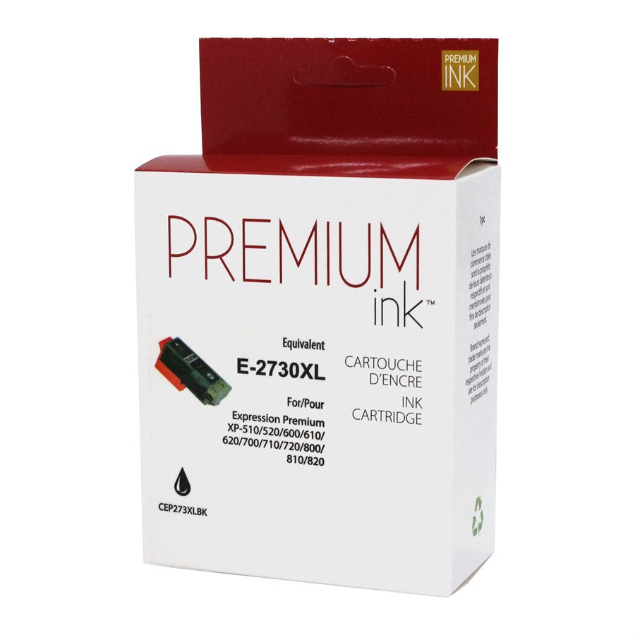 Epson 273 ( T273XL ) Compatible Black Ink Cartridge - High Yield