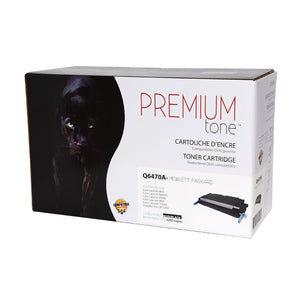 HP 3600/ 3800/ CP3505  Q6470A Compatible Black Premium Tone 6K