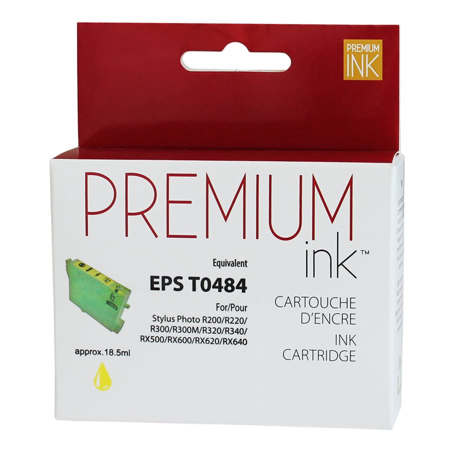 Epson T048420 R200/300 Compatible Yellow Premium Ink