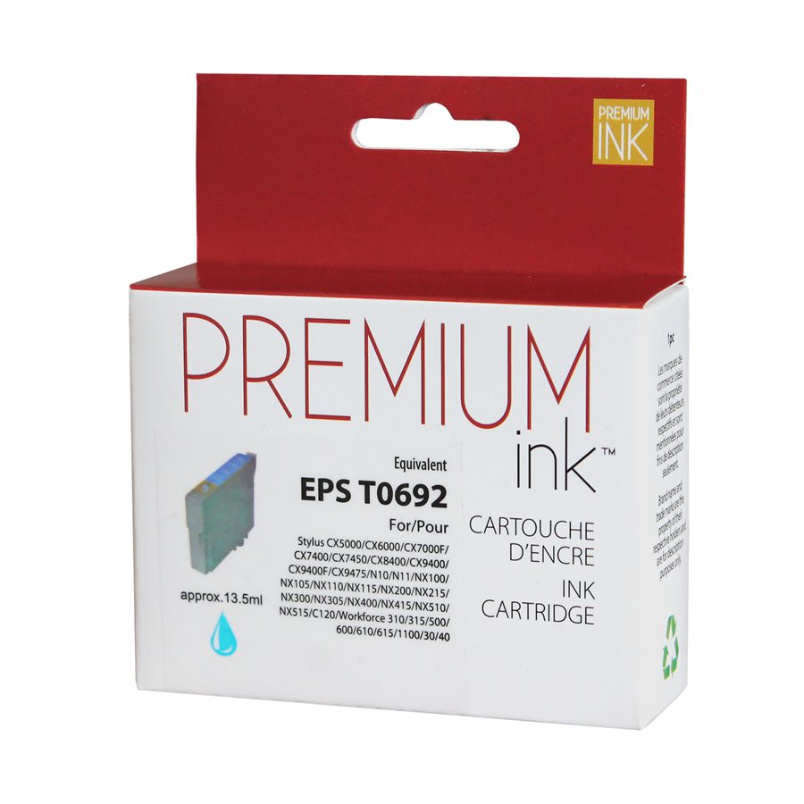Epson 069 ( T0692 ) Compatible Cyan Premium Ink