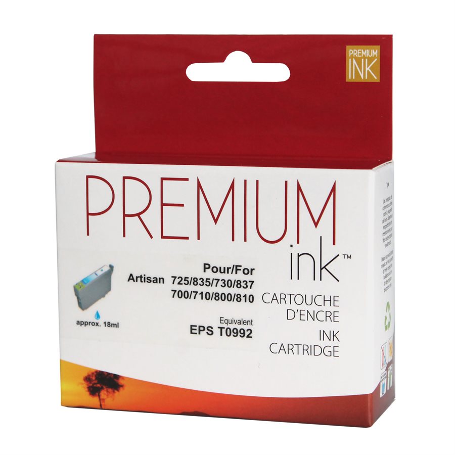 Epson 099 ( T0992 ) Compatible Cyan Premium Ink
