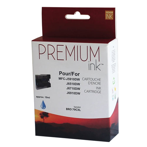 Brother LC79XL Compatible  Cyan  Premium Ink (19 ml)