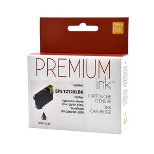 Epson 212 ( T212XL ) Compatible Premium Black Ink Cartridge - High Yield