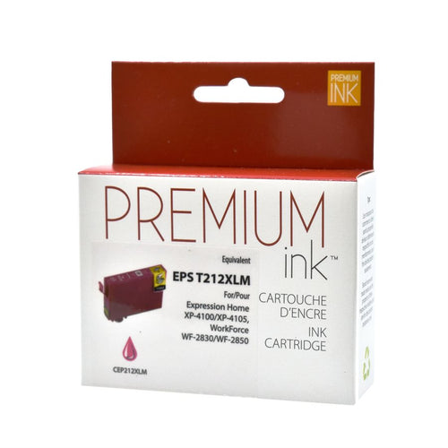 Epson 212 ( T212XL ) Compatible Premium Magenta Ink Cartridge - High Yield