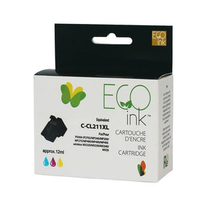 Canon PG-210 XL / CL-211 XL Combo Pack Remanufactured EcoInk - With ink level indicator - FREE SHIPPING