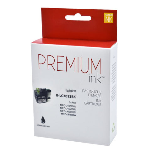 Brother LC-3013 XL - Black Premium Ink jet Cartridge - High Yield