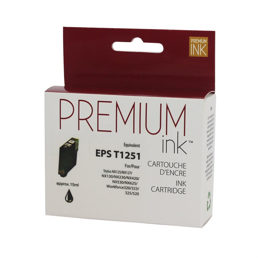 Epson T125 Value Pack Compatible Premium Ink Cartridges (Black / Cyan / Magenta / Yellow)