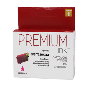 Epson 220 ( T220XL ) - Value Pack (1 of each - Black/Cyan/Magenta/Yellow) - Premium Ink