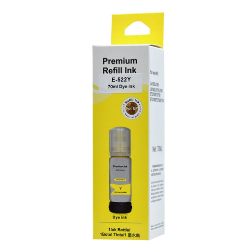 Epson 522 ( T522 ) Compatible Yellow Premium Ink
