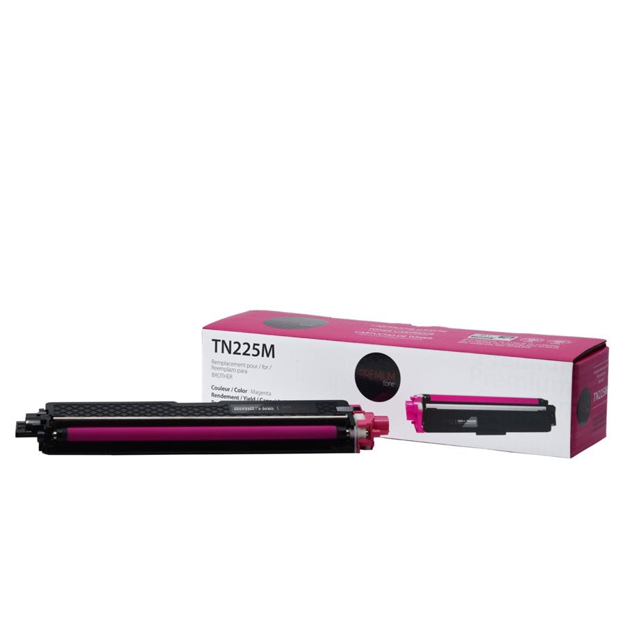 Brother TN-225 Compatible Premium Magenta Toner